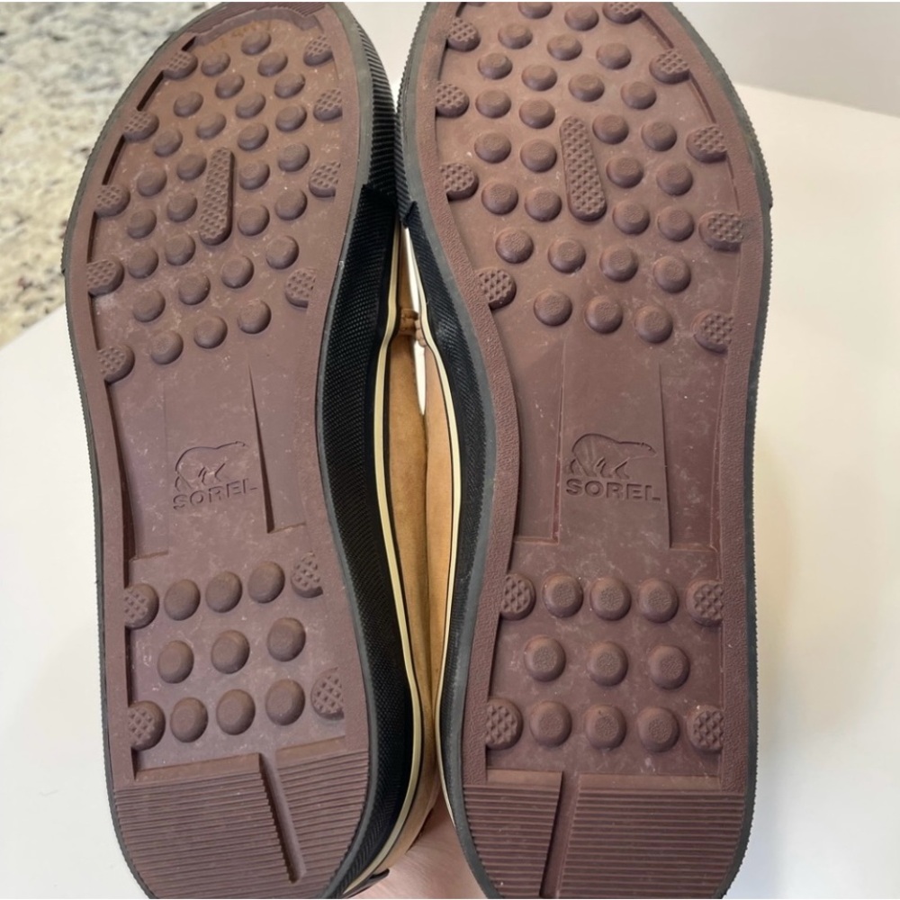 SOREL MENS CARIBOU WATERPROOF SLIP ON SNEAKER SIZE 9 - Picture 9 of 10